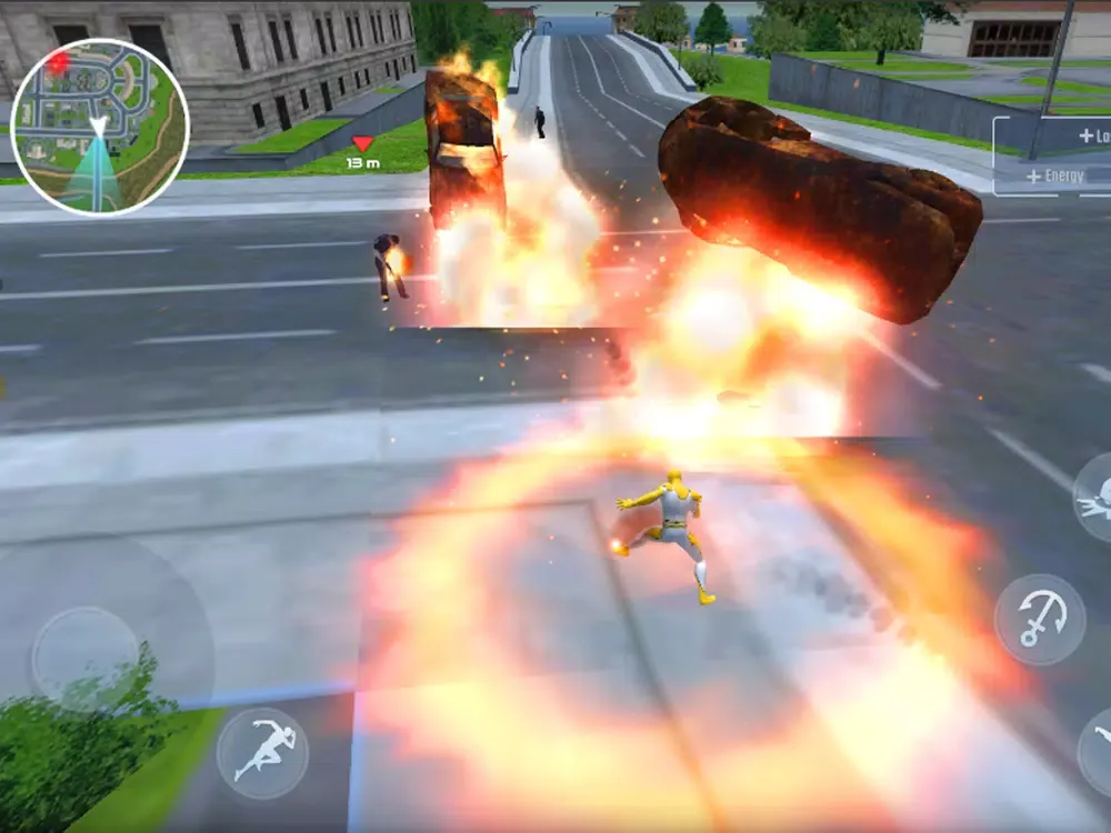 صور Amazing Flying Hero iPad 